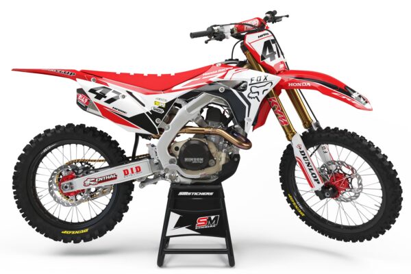 Honda Decore 1 Red – Okleiny MX smstickers