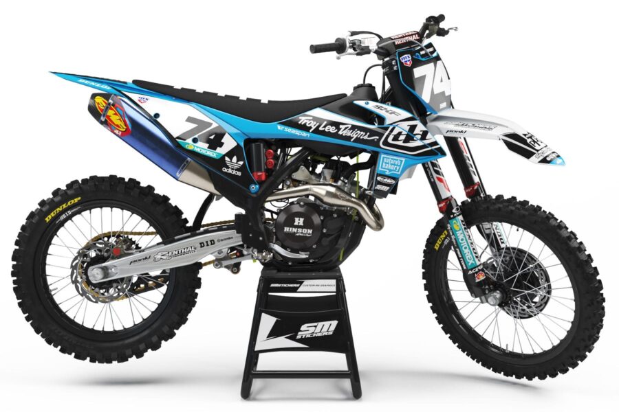 KTM Decore 3 Blue – Okleiny MX smstickers
