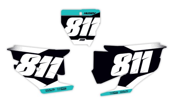 Husqvarna Decore 1 Teal – Pola Numerowe