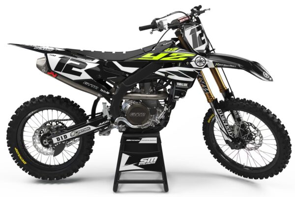 Yamaha Decore 2 Black Lime – Okleiny MX smstickers