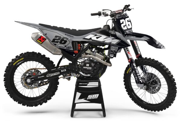 KTM Decore 6 Gray – Okleiny MX smstickers
