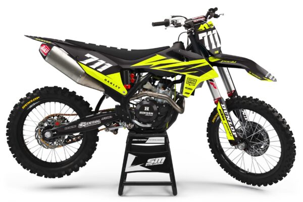 KTM Decore 7 Lime – Okleiny MX smstickers