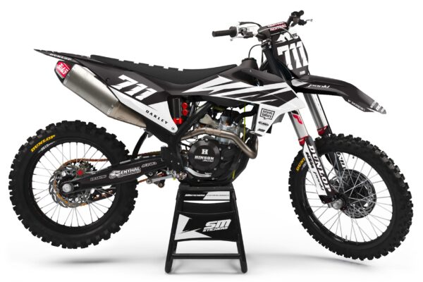 KTM Decore 7 White – Okleiny MX smstickers