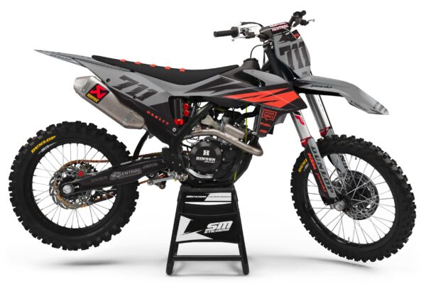 KTM Decore 7 Gray – Okleiny MX smstickers