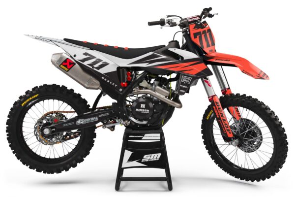 KTM Decore 7 Orange – Okleiny MX smstickers
