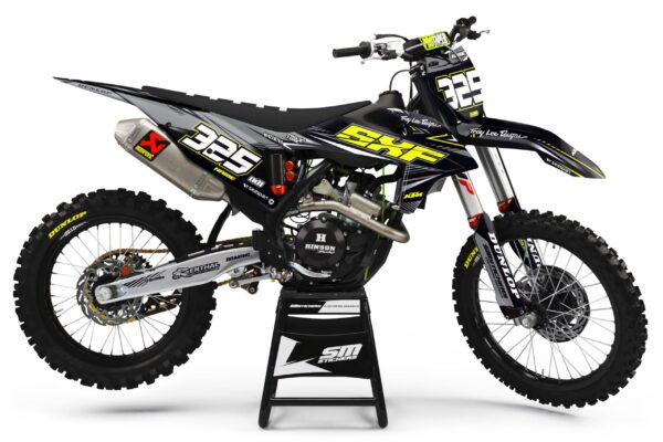 KTM Decore 8 Lime – Okleiny MX smstickers