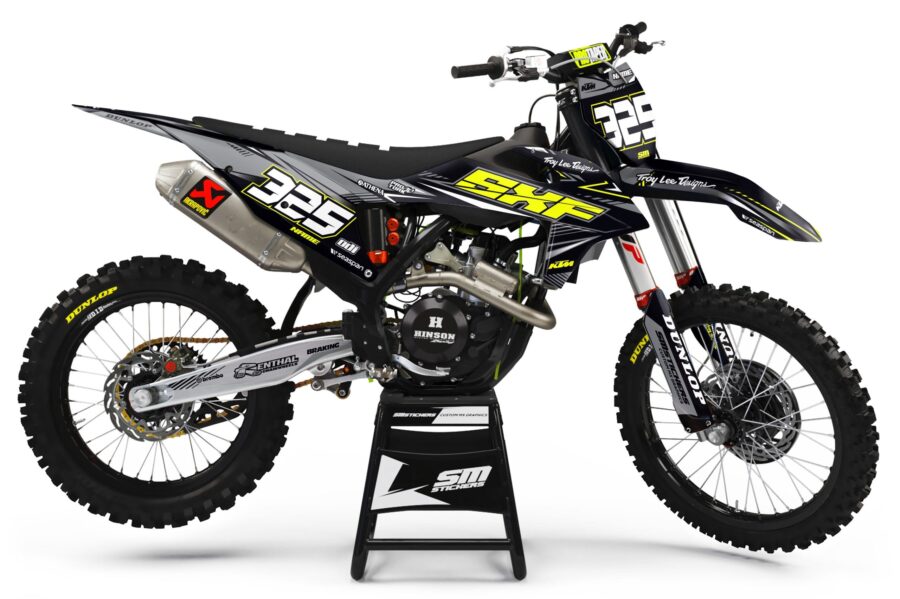 KTM Decore 8 Lime – Okleiny MX smstickers