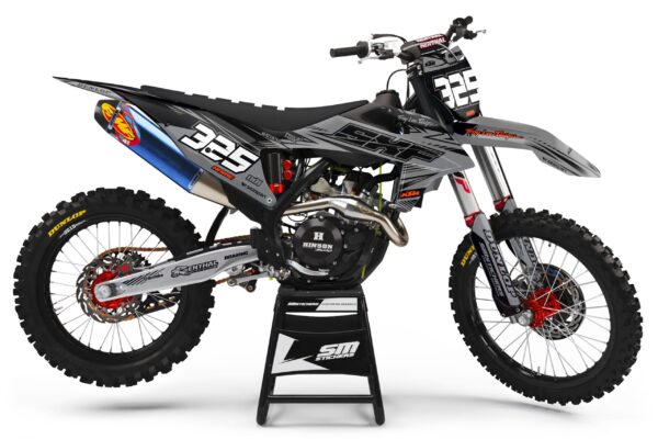 KTM Decore 8 Gray – Okleiny MX smstickers