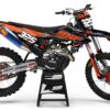 KTM Decore 8 Orange – Okleiny MX smstickers