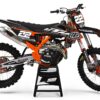 KTM Decore 9 Black – Okleiny MX smstickers