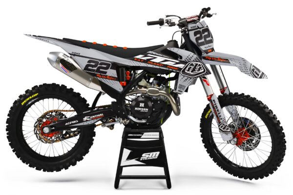 KTM Decore 9 Gray – Okleiny MX smstickers