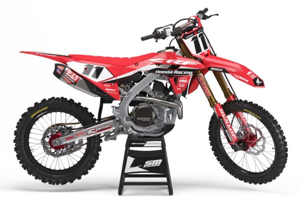 Honda Decore 5 Red – Okleiny MX smstickers
