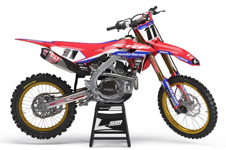 Honda Decore 5 Blue – Okleiny MX smstickers
