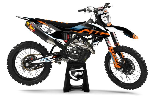 KTM Decore 13 Navy – Okleiny MX smstickers