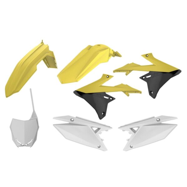 Zestaw plastików do Suzuki RMZ 250 ’19-’26; RMZ 450 ’18-’26 POLISPORT smstickers