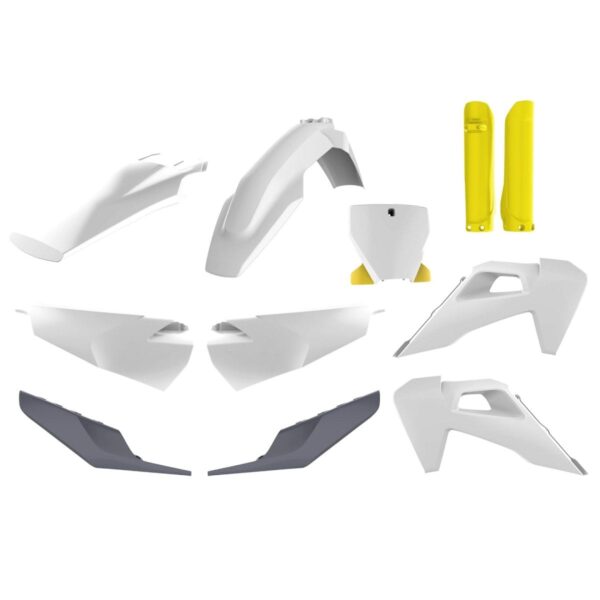 Zestaw plastików Husqvarna TC/FC TPI ’19-’22 POLISPORT różne kolory smstickers