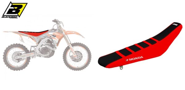 Pokrowiec siedzenia BLACKBIRD ZEBRA HONDA CRF 250R ’18-’21, CRF 450R ’17-’20, CRF 450X