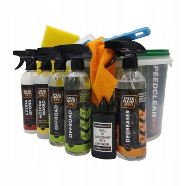SPEEDCLEAN 890 ZESTAW DO MYCIA MOTOCYKLA-ROWERU – Oleje i Chemia smstickers
