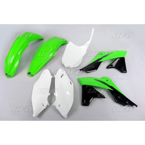 Zestaw plastików Kawasaki KX250F 13-16 KX450F 13-15 UFO smstickers