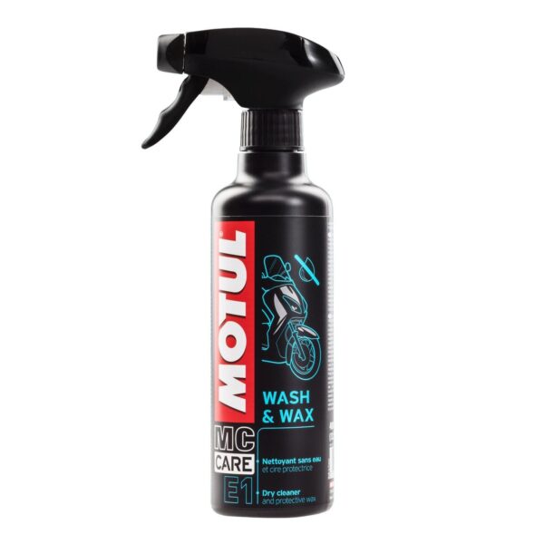 MOTUL E1 WASH WAX 400ML ŚRODEK CZYSZCZĄCO-OCHRONNY (ATOMIZER) – Oleje i Chemia