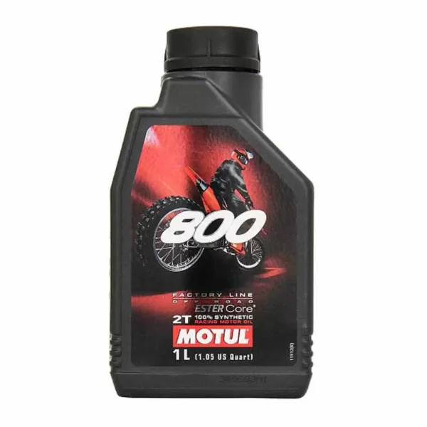 MOTUL OLEJ DO MIESZANKI 800 2T 1L SYNTETYCZNY OFFROAD smstickers