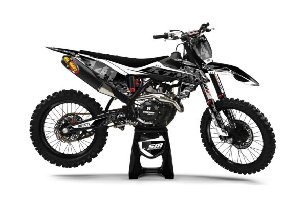 KTM Decore 16 Camo Black – Okleiny MX smstickers