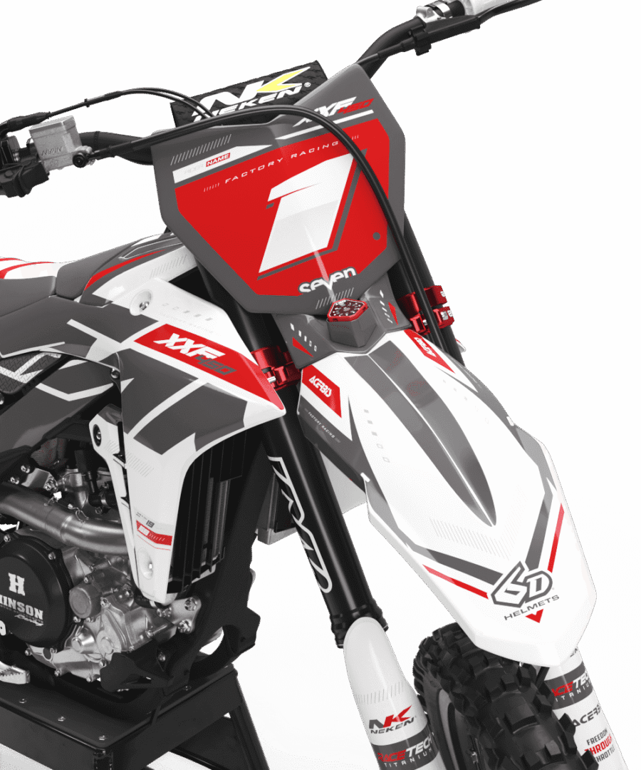 Fantic Decore 1 Treviso – Okleiny MX, zdjęcie 2 smstickers
