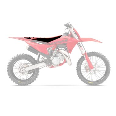 Pokrowiec siedzenia BLACKBIRD GAS GAS MC 85 '25 ZEBRA KOLOR CZARNY CZERWONY