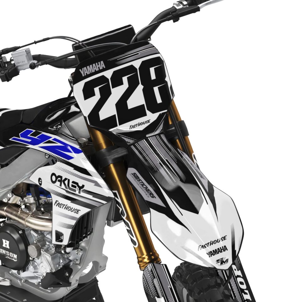 Yamaha Decore 6 Grey – Okleiny MX, zdjęcie 2 smstickers