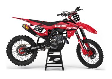 Gas Gas Decore 1 Red white