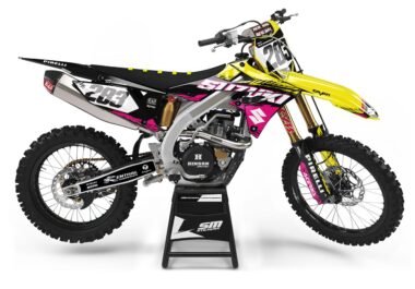 Suzuki Decore 3 Yellow & Pink