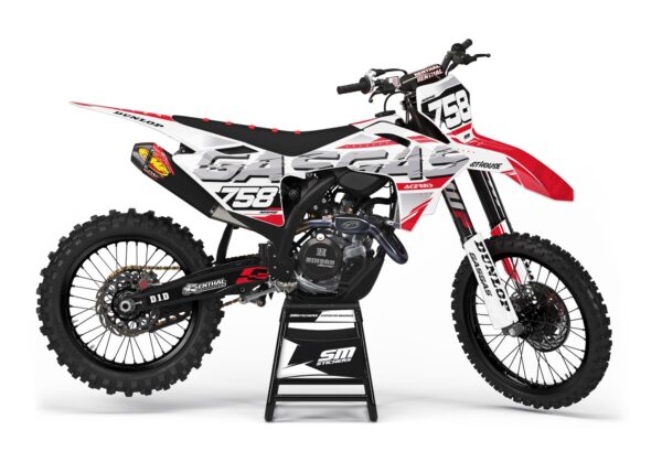 Okleina motocrossowa GasGas Decore 2 wariant 5 na motocyklu