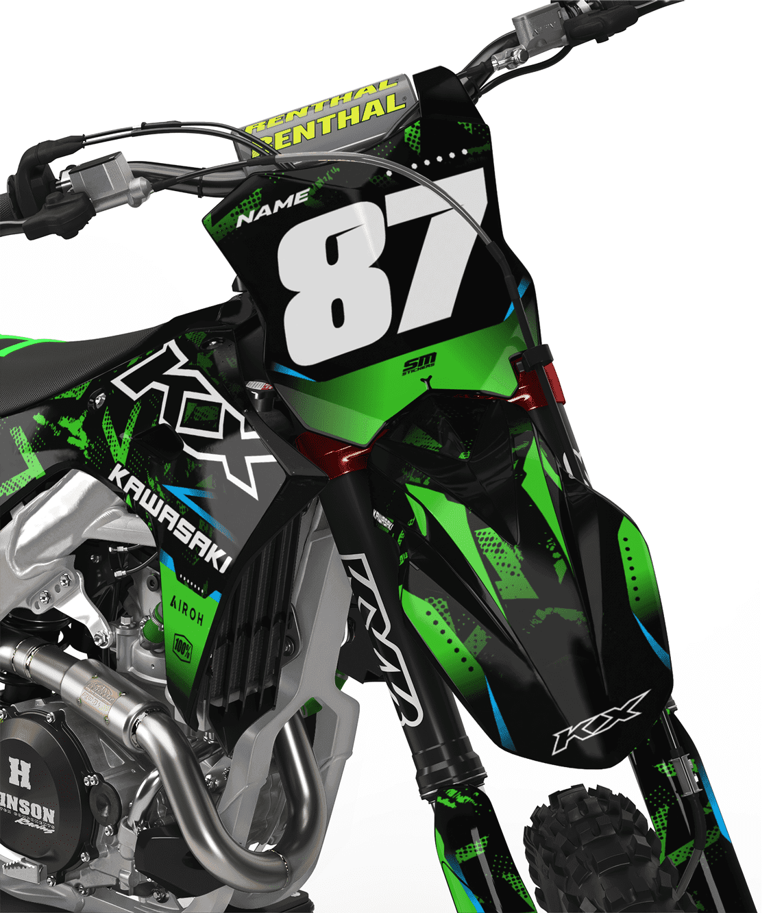 Kawasaki Decore 3 Blue - obrazek 2