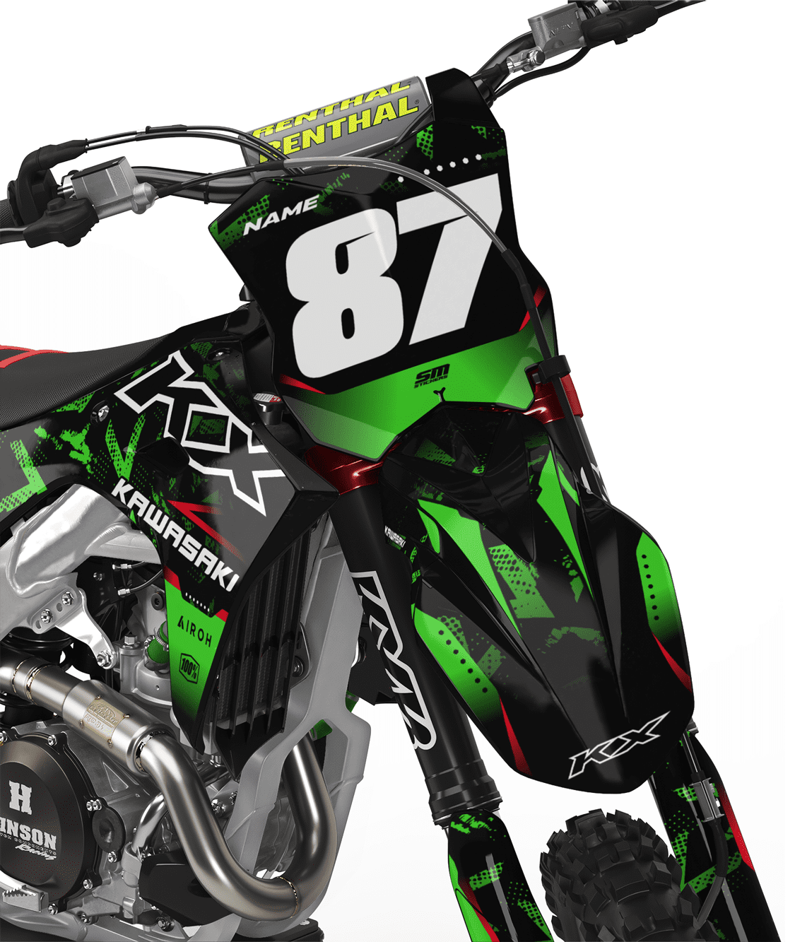 Kawasaki Decore 3 Red - obrazek 2