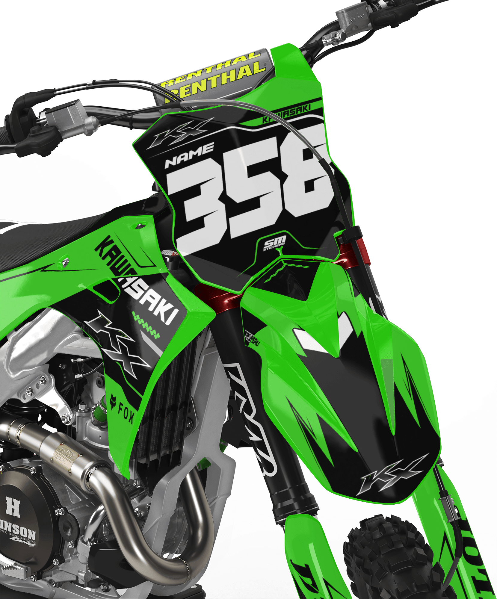 Kawasaki Decore 4 Green - obrazek 2