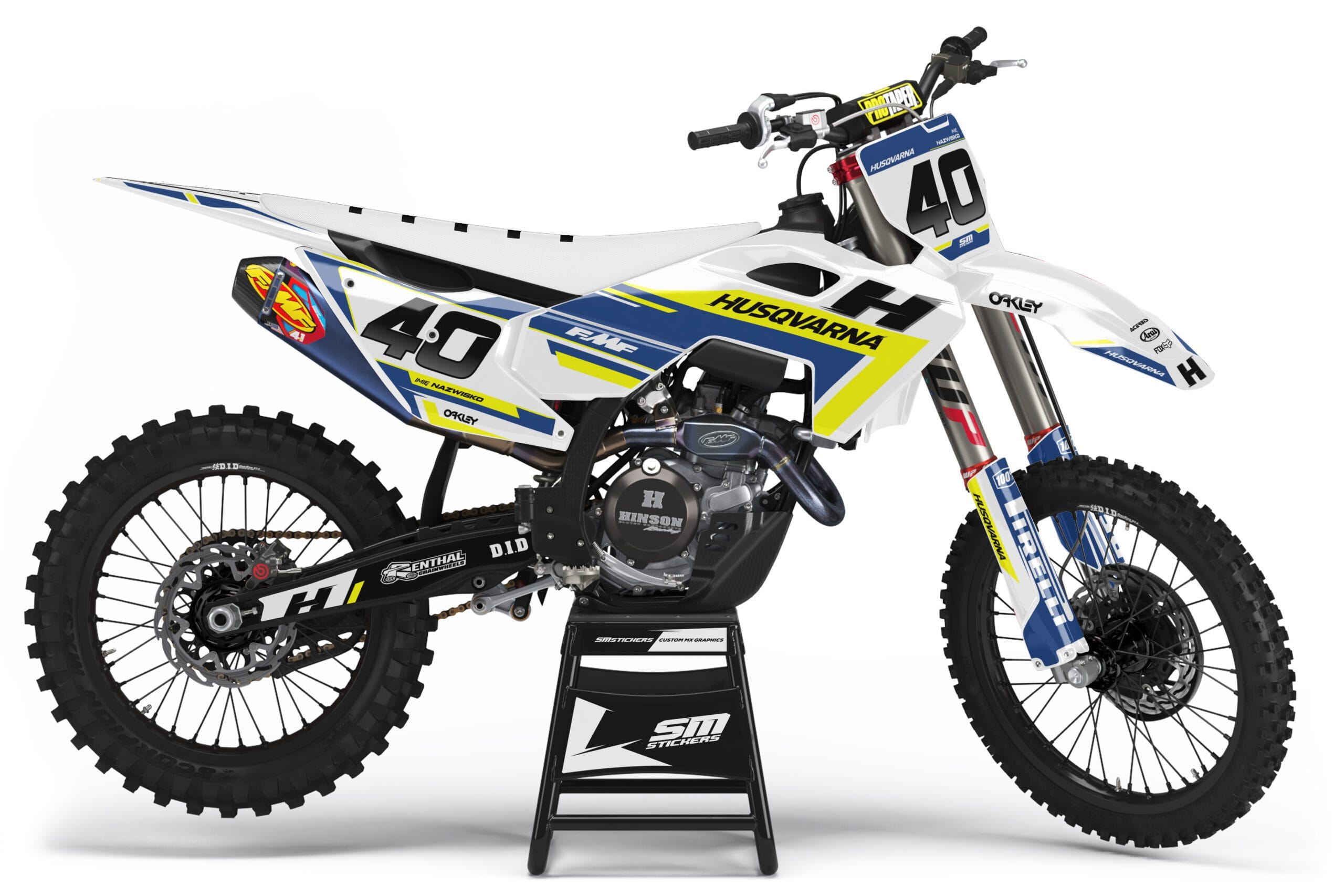 Husqvarna Decore 7 White Blue