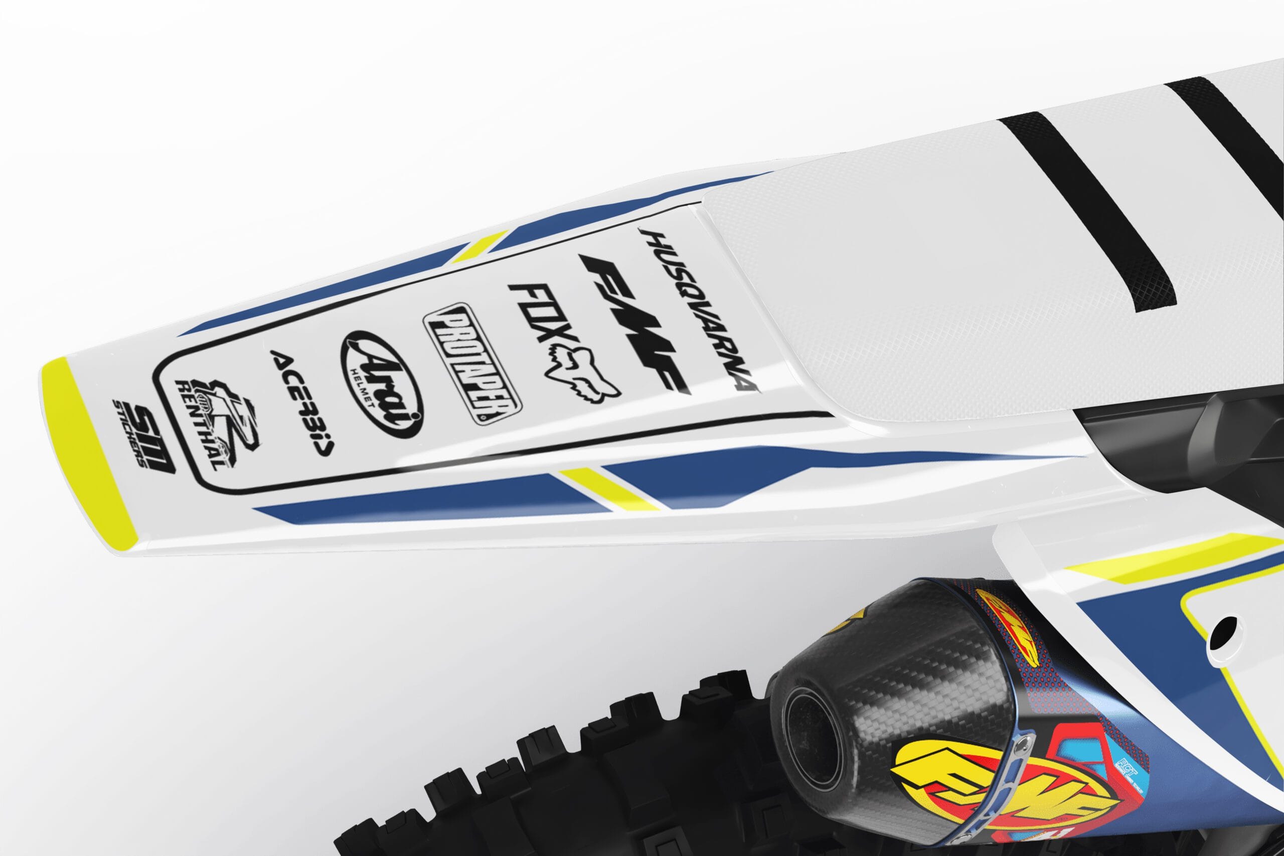Husqvarna Decore 7 White Blue - obrazek 3
