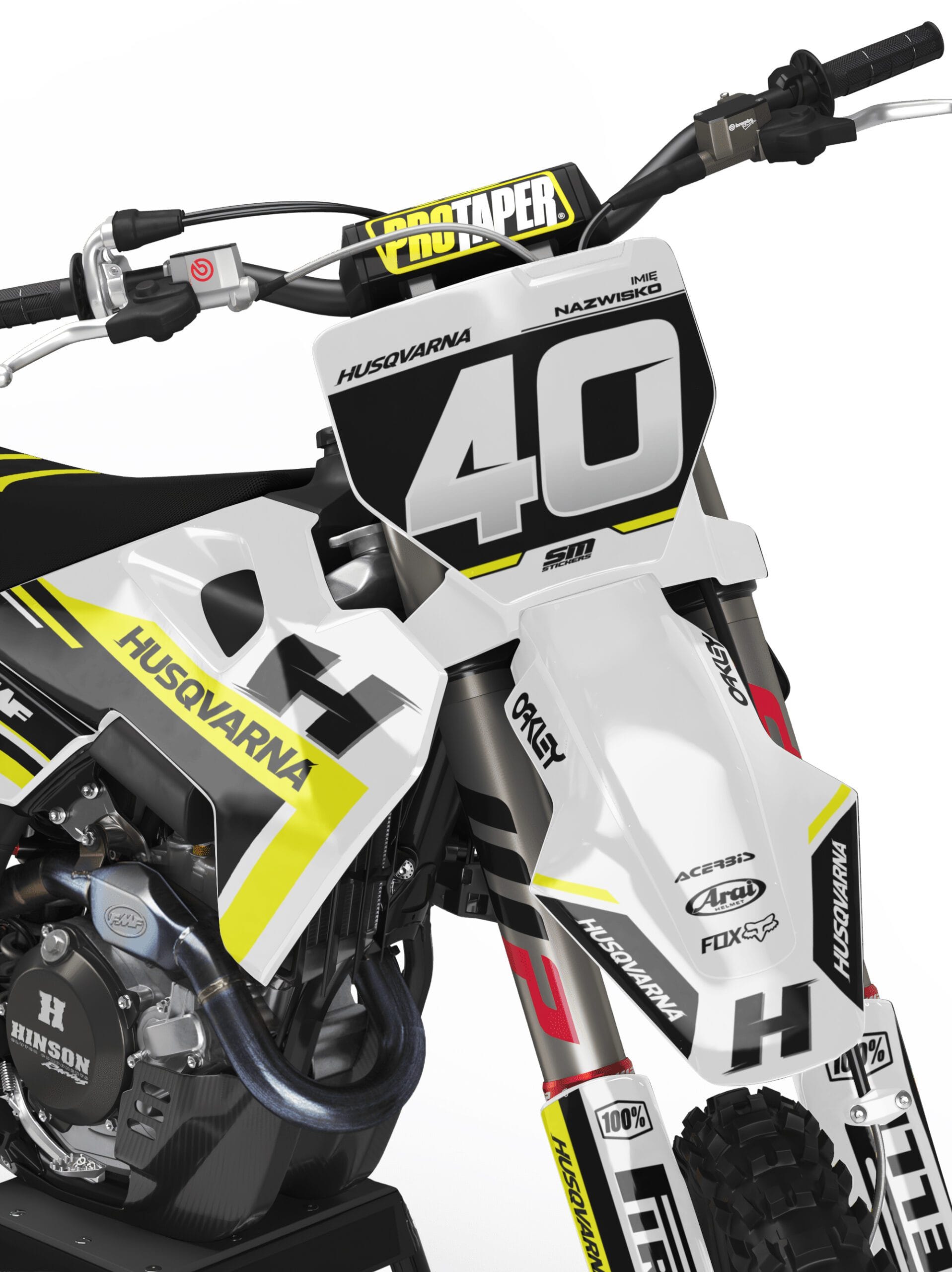 Husqvarna Decore 7 White Black - obrazek 2