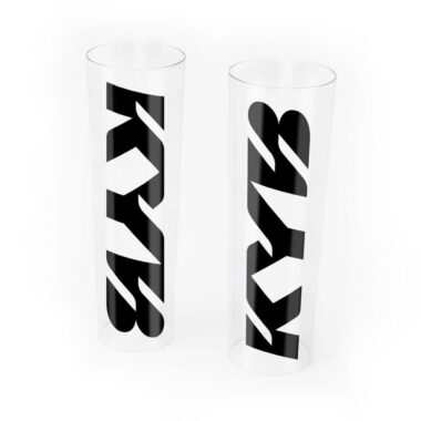 KYB naklejki na zawieszenie Clear / Black
