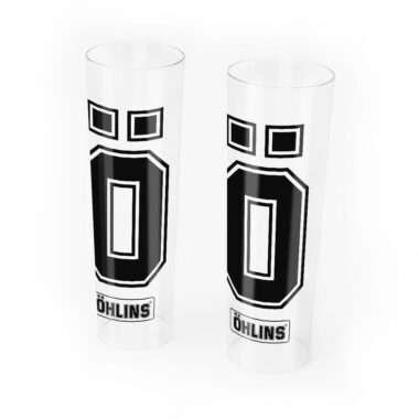 ÖHLINS naklejki na zawieszenie Clear / Black