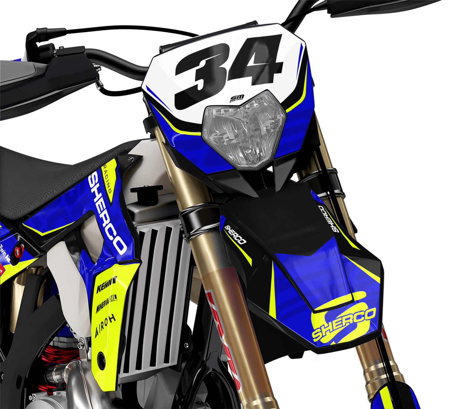 Sherco Decore - Factory blue - obrazek 2