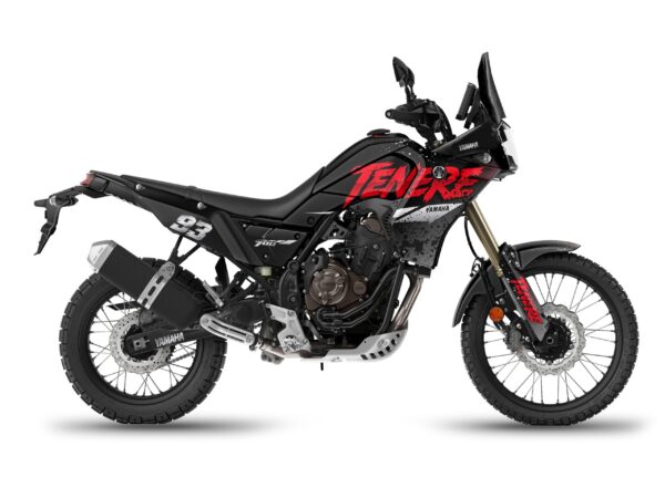 Okleina Yamaha Tenere 700 Decore 1 wariant 4 – wizualizacja motocykla ADV