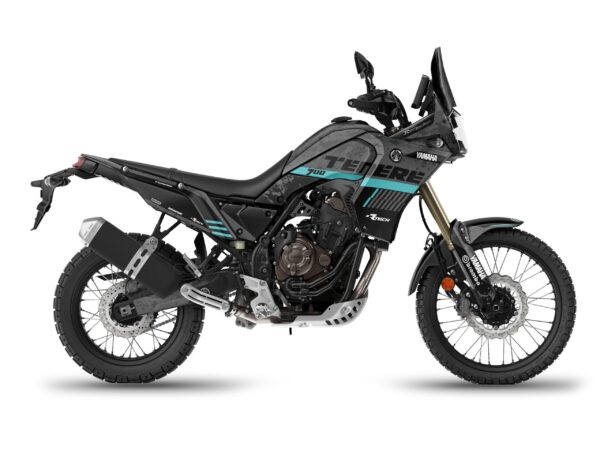 Okleina Yamaha Tenere 700 Decore 4 wariant 3 – projekt na motocyklu ADV