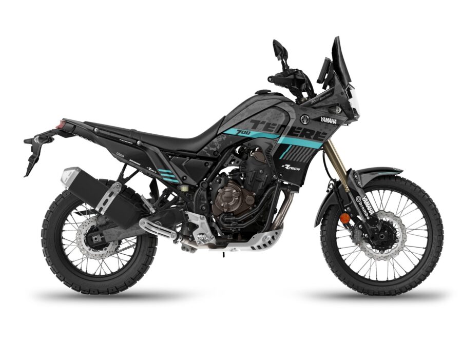 Okleina Yamaha Tenere 700 Decore 4 wariant 3 – projekt na motocyklu ADV