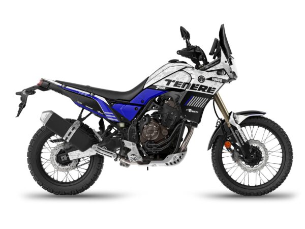Okleina Yamaha Tenere 700 Decore 4 wariant 4 – projekt na motocyklu ADV