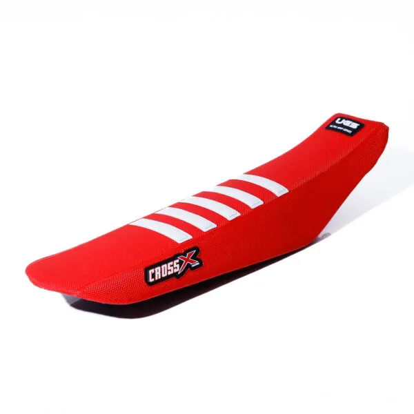 Pokrowiec siedzenia CROSSX HONDA UGS WELD STRIPES RED/WHITE Wszystkie modele