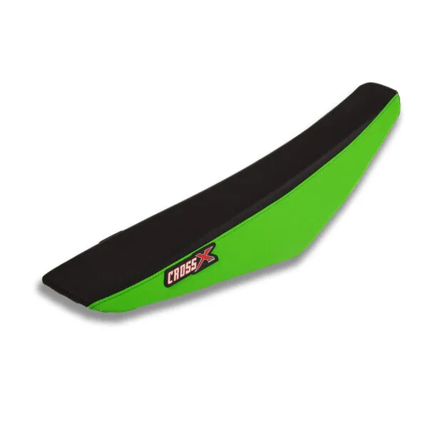 Pokrowiec siedzenia CROSSX KAWASAKI ADVANCED 2 COLORS BLACK/GREEN Wszystkie modele
