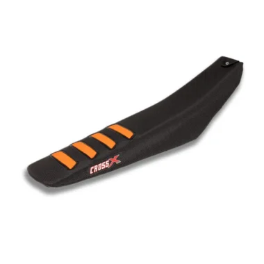Pokrowiec siedzenia CROSSX KTM UGS COLOR WAVE BLACK/ORANGE Wszystkie modele