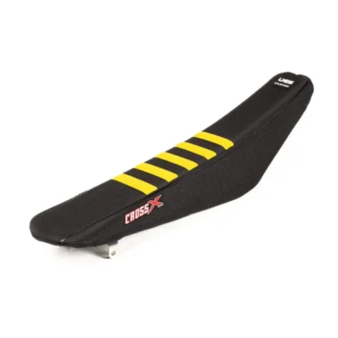 Pokrowiec siedzenie CROSSX SUZUKI UGS WELD STRIPES BLACK/YELLOW Wszystkie modele