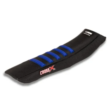 Pokrowiec siedzenia CROSSX YAMAHA UGS WELD STRIPES BLACK/BLUE Wszystkie modele